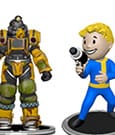 Fallout Mini Figures 2-Pack Set A Excavator & Vault Boy (Gun) 7 cm