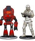 Fallout Mini Figures 2-Pack Set B Nukatron & Synth 7 cm