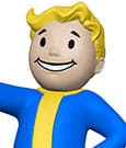 Fallout Mini Figure Vault Boy Thumbs Up 7 cm