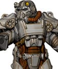 Fallout Mini Figure T-60 Power Armor 7 cm