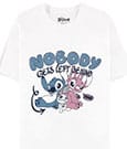 Lilo & Stitch T-Shirt Nobody Gets Left Behind Size M