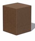 Ultimate Guard Return To Earth Boulder Deck Case 100+ Standard Size Brown