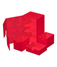 Ultimate Guard Twin Flip`n`Tray 160+ XenoSkin Monocolor Red