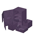 Ultimate Guard Twin Flip`n`Tray 160+ XenoSkin Monocolor Purple