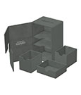 Ultimate Guard Twin Flip`n`Tray 160+ XenoSkin Monocolor Grey