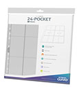 Ultimate Guard 24-Pocket QuadRow Pages Side-Loading Clear (10)
