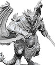 D&D Nolzur's Marvelous Miniatures Unpainted Miniature Draconian Dreadnought
