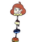 Bee and PuppyCat Dangling Pin Badge Bee 13 cm