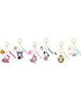 Sanrio Tea Party Series Keychain with Hand Strap Hello Kitty and Friends Display (12)