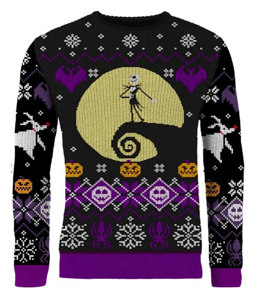 Nightmare Before Christmas 8-bit Christmas Sweater Size XXL