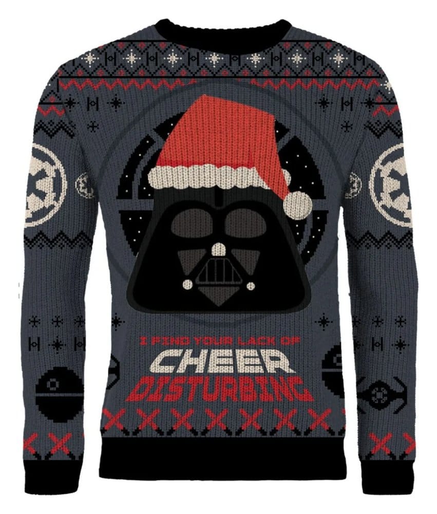 Star Wars Christmas Sweater Darth Vader Size M