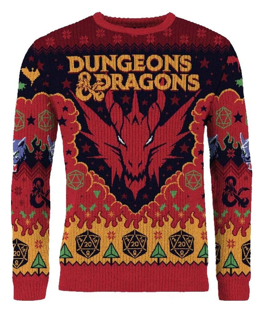Dungeons & Dragons Christmas Sweater Size XL
