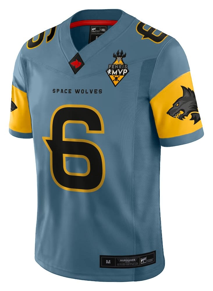Warhammer 40,000 Sports Jersey Shirt Space Wolves - L