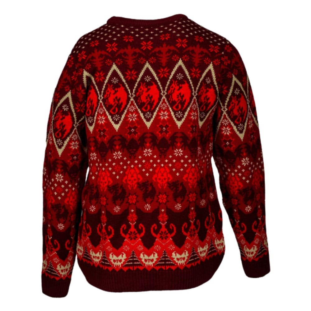 Warhammer Age of Sigmar Christmas Sweater Soulblight Gravelords Size L