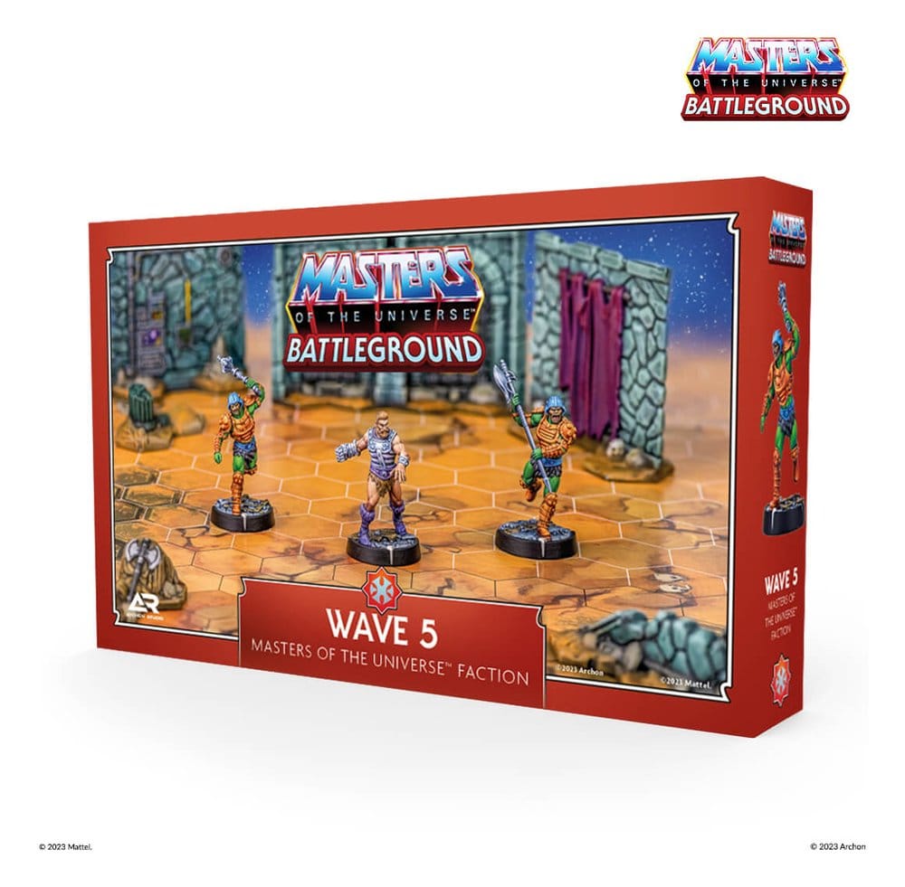 Masters of the Universe: Battleground Miniatures Game Wave 5: Masters of the Universe Faction *German Version*