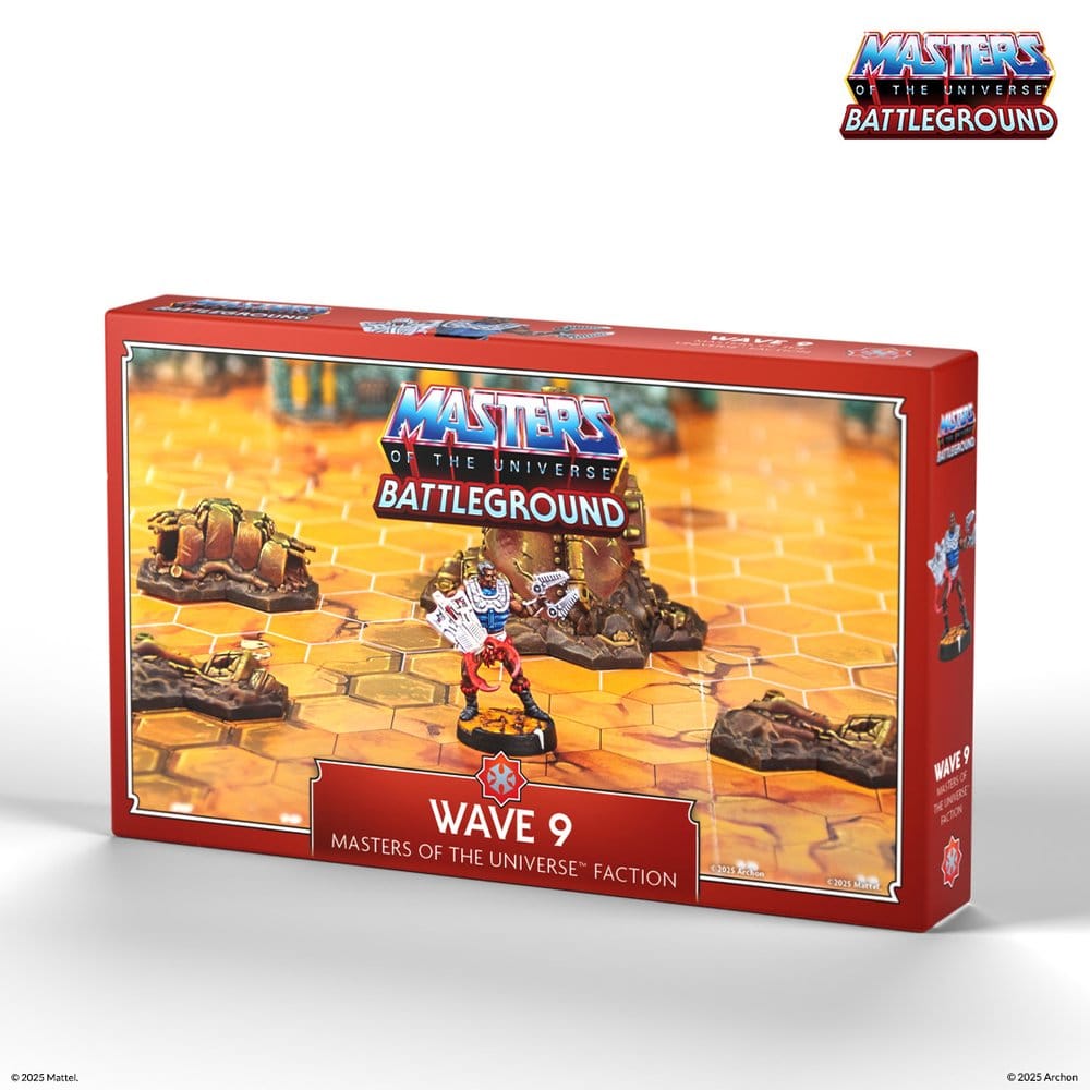 Masters of the Universe: Battleground Miniatures Game Wave 9: Masters of the Universe Faction *English Version*