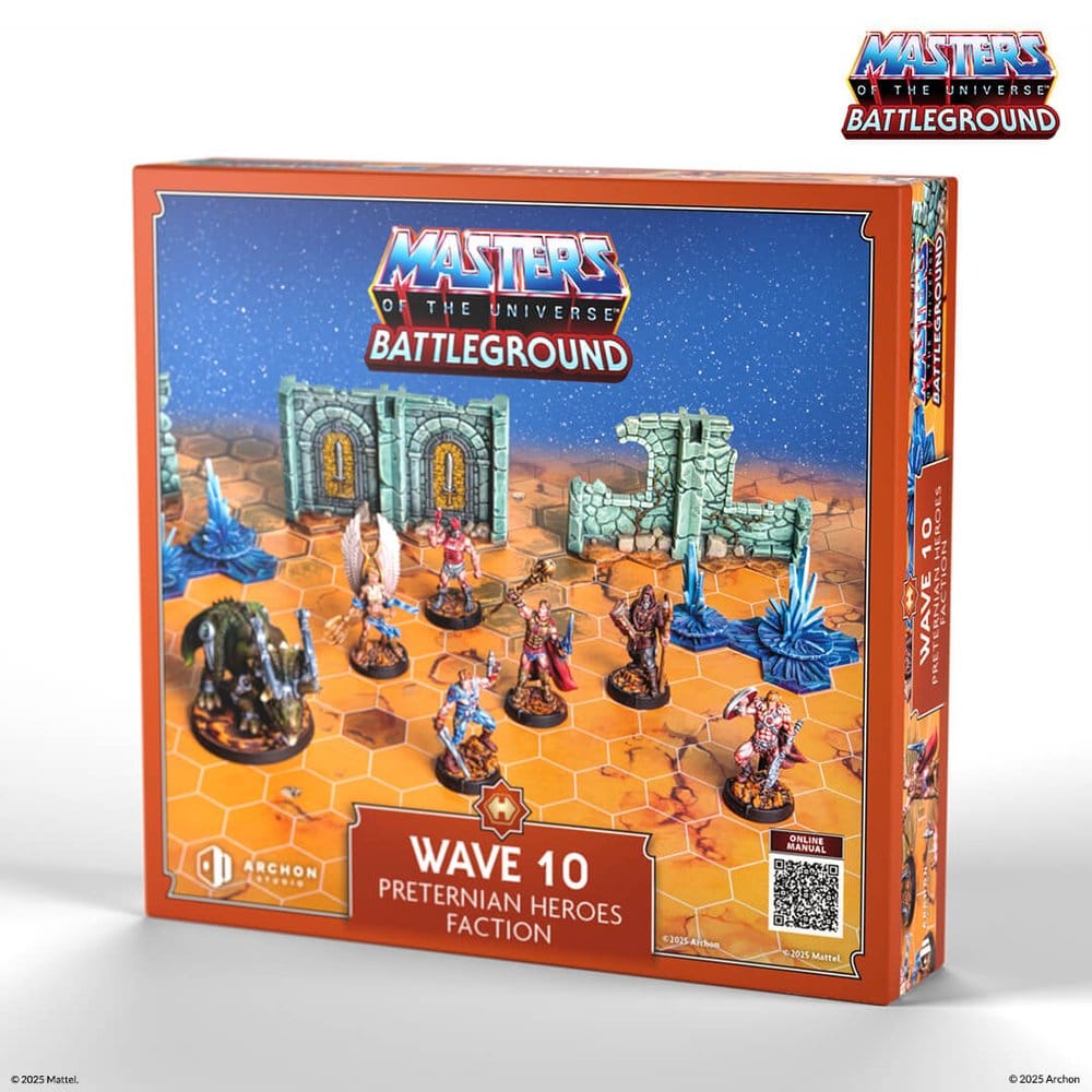 Masters of the Universe: Battleground Miniatures Game Wave 10: Preternian Heroes Faction *English Version*