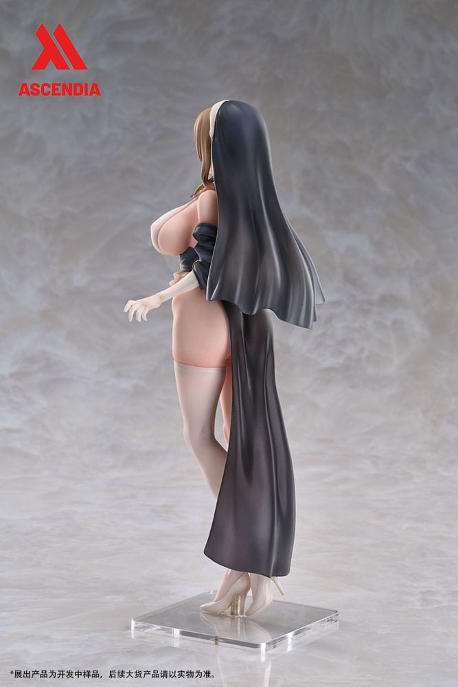Original Character PVC Statues 2-Pack 1/6 Lily Nun & Emily Nurse Illustration by Chowbie 26 cm