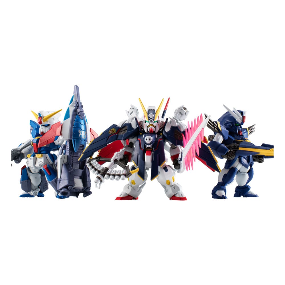 FW Gundam Convergence Core Cross Bone Action Figure Set Steel 7 B Team 6 cm
