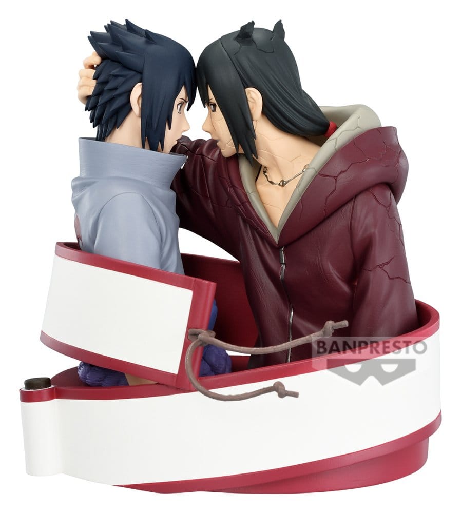 Naruto Shippuden Portrelic PVC Figure Sasuke Uchiha & Itachi Uchiha 12 cm