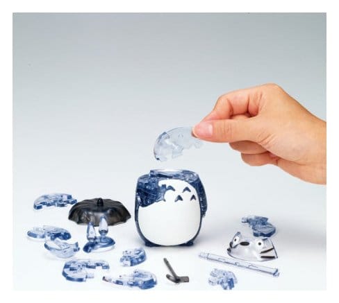 My Neighbor Totoro Kumukumu Crystal Figurine Totoro Umbrella