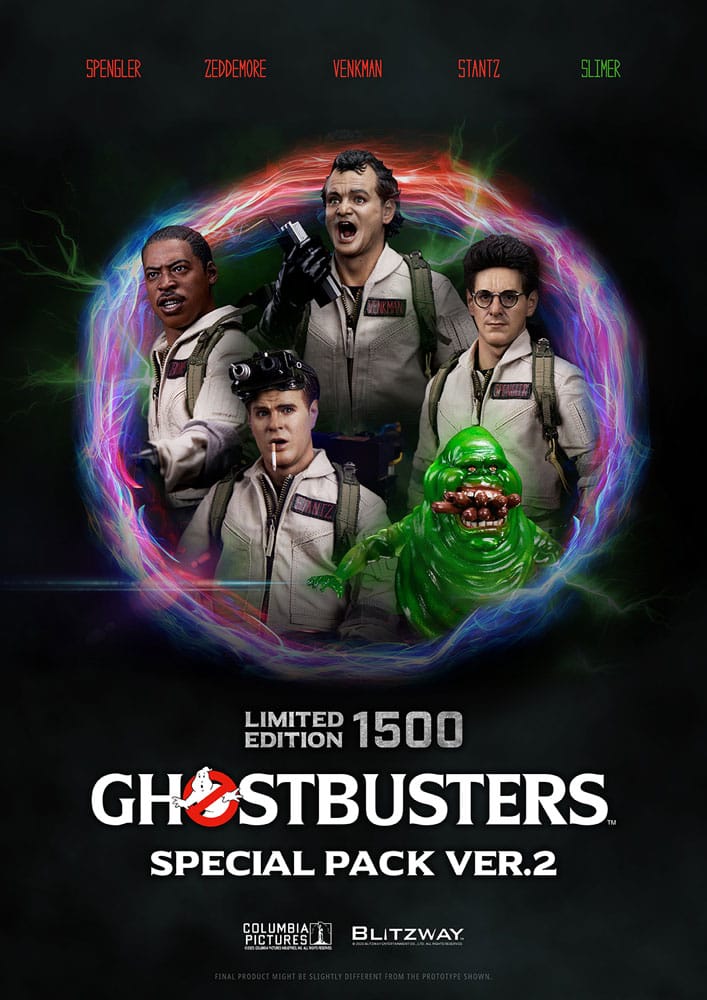 Ghostbusters Premium UMS Action Figure 4-Pack 1/6 Venkman, Stantz, Spengler, Zeddemore Ver. 2 31 cm