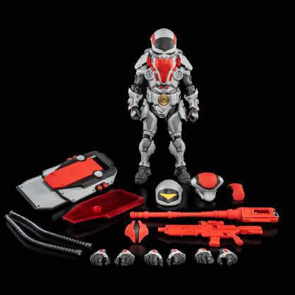 Cosmic Legions: Outpost Zaxxius Actionfigur T.U.5.C.C. Phantom Trooper