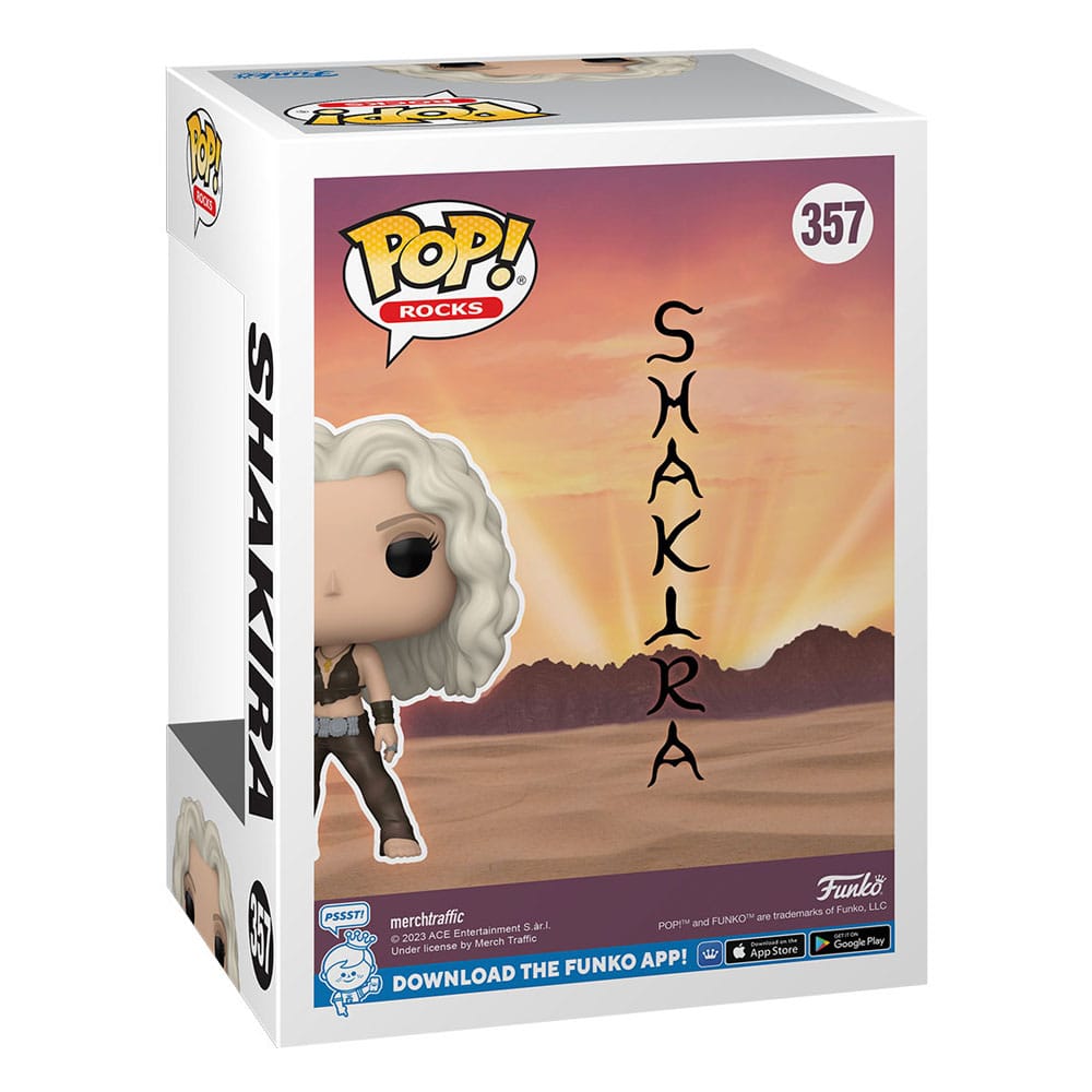 Shakira POP! Rocks Vinyl Figure Wherever/Whenever 9 cm