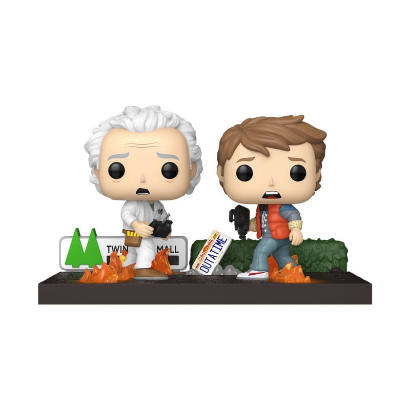 Back to the Future POP Moments Vinyl Figures Doc&Marty 9 cm