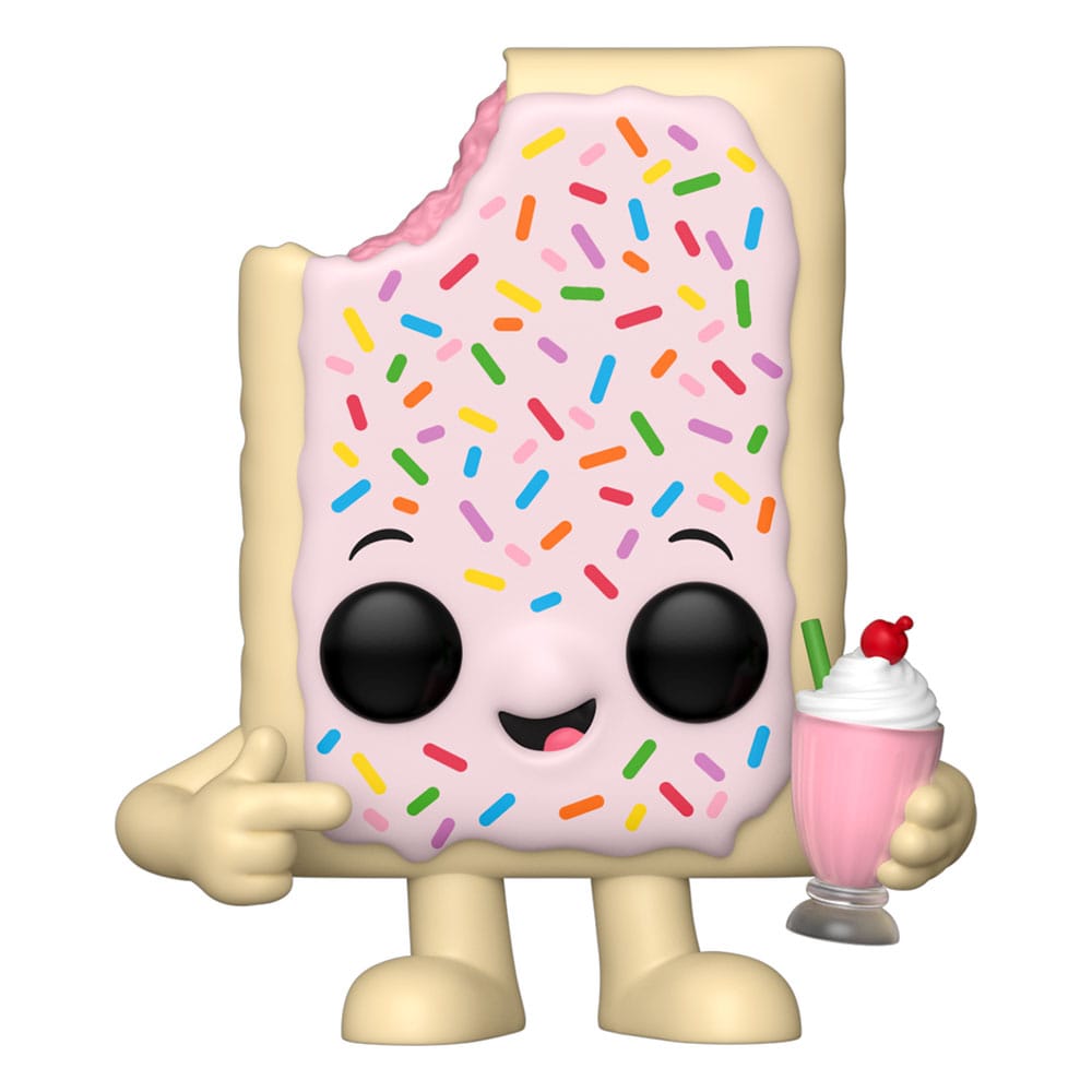 Pop-Tarts POP! Ad Icons Vinyl Figure Pop-Tarts Mascot Strawberry Milkshake 9 cm