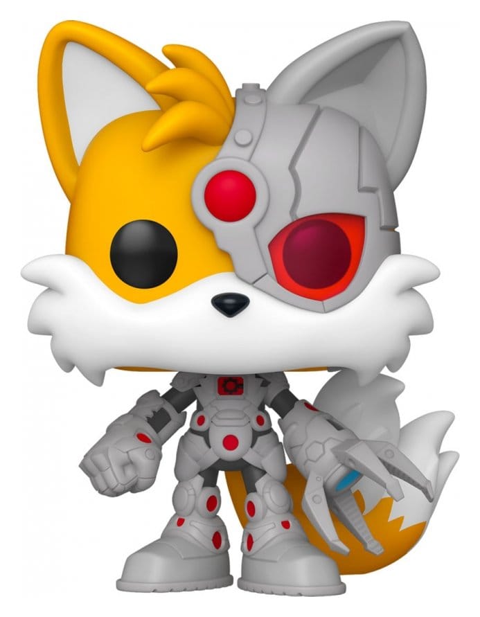 DC x Sonic the Hedgehog POP! Heroes Vinyl Figure Tails as Cyborg 9 cm