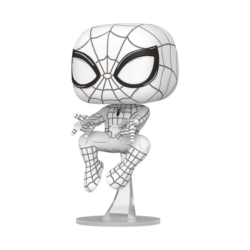 Marvel POP! Vinyl Figure Sketched - Spider-Man 9 cm