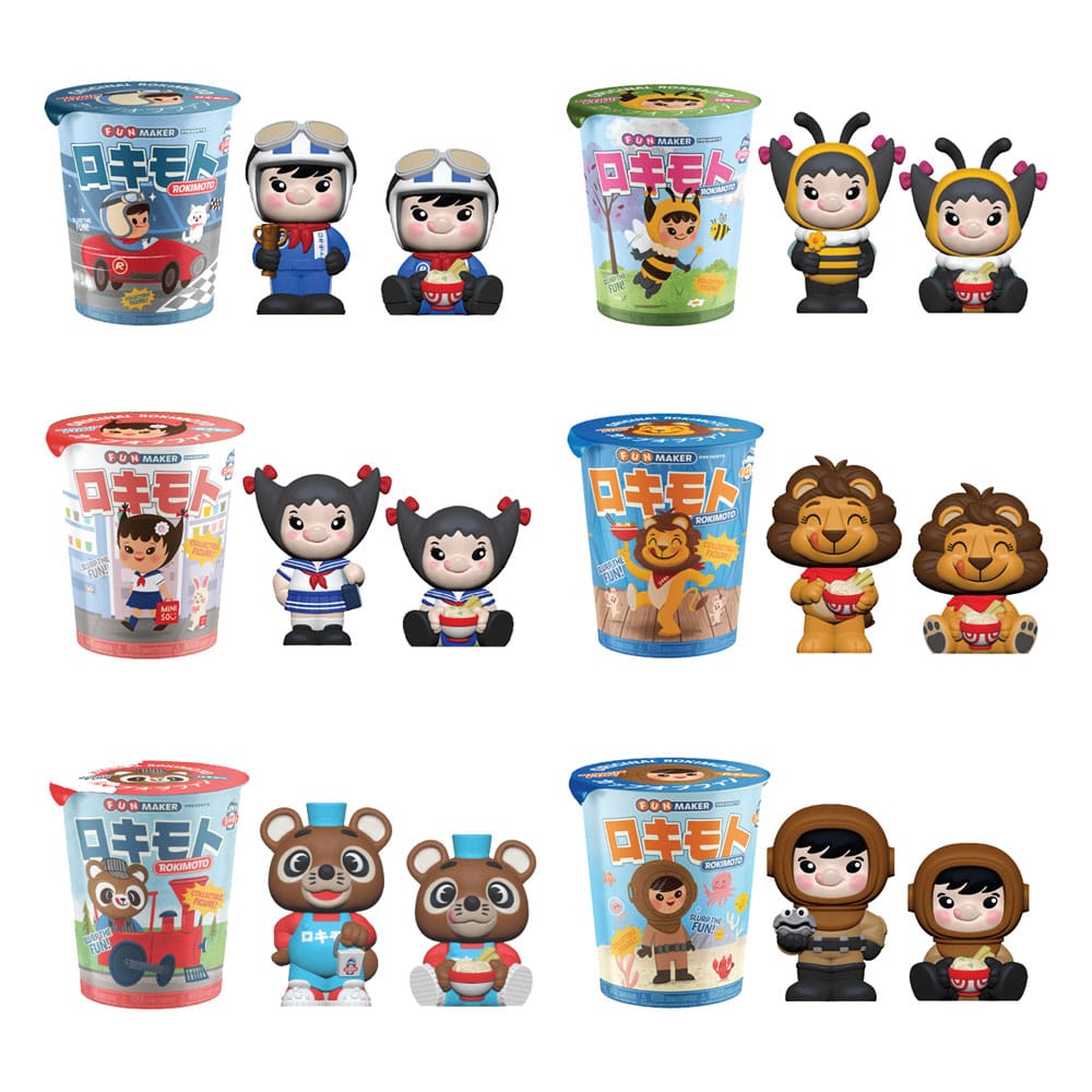Rokimoto Mini Figures 10 cm Wave 2 Display (12)