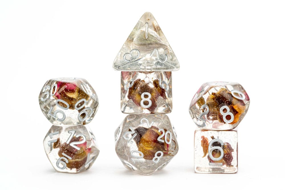 FanRoll Dice Set Rose (7)