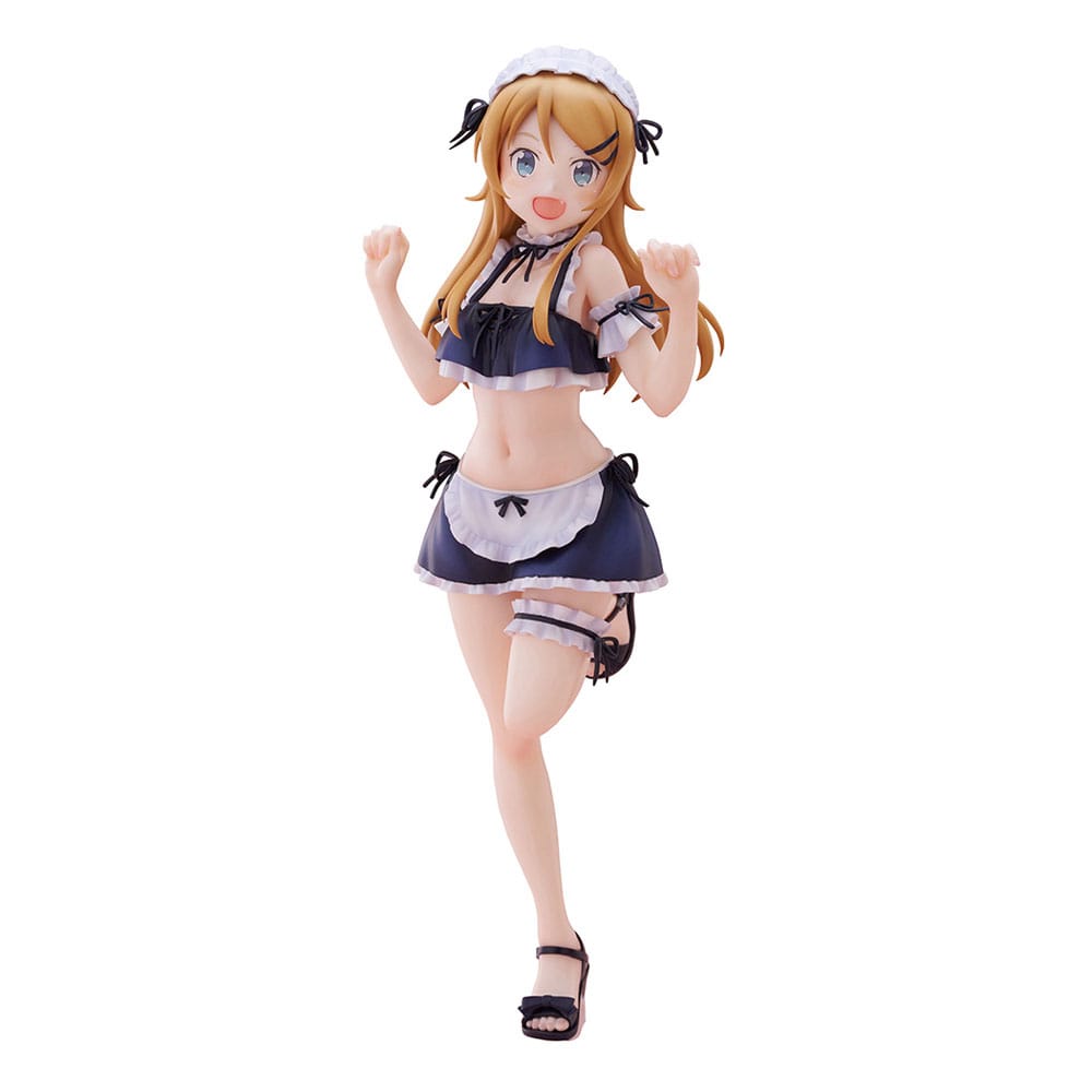 Ore no Imouto ga Konna ni Kawaii Wake ga Nai. Tenitol Tall PVC Statue Kousaka Kirino swimsuits maid Ver. 30 cm