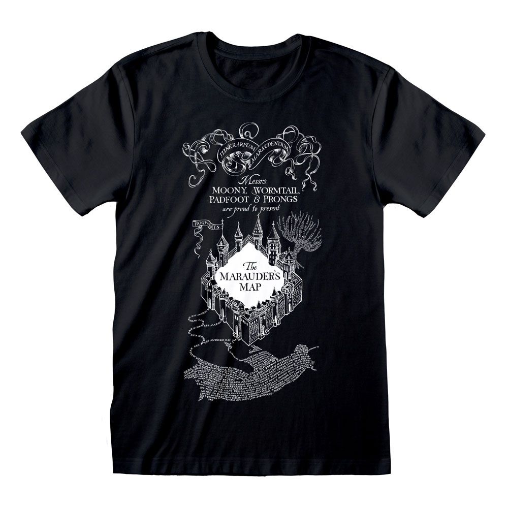 Harry Potter T-Shirt Marauders Map Size M