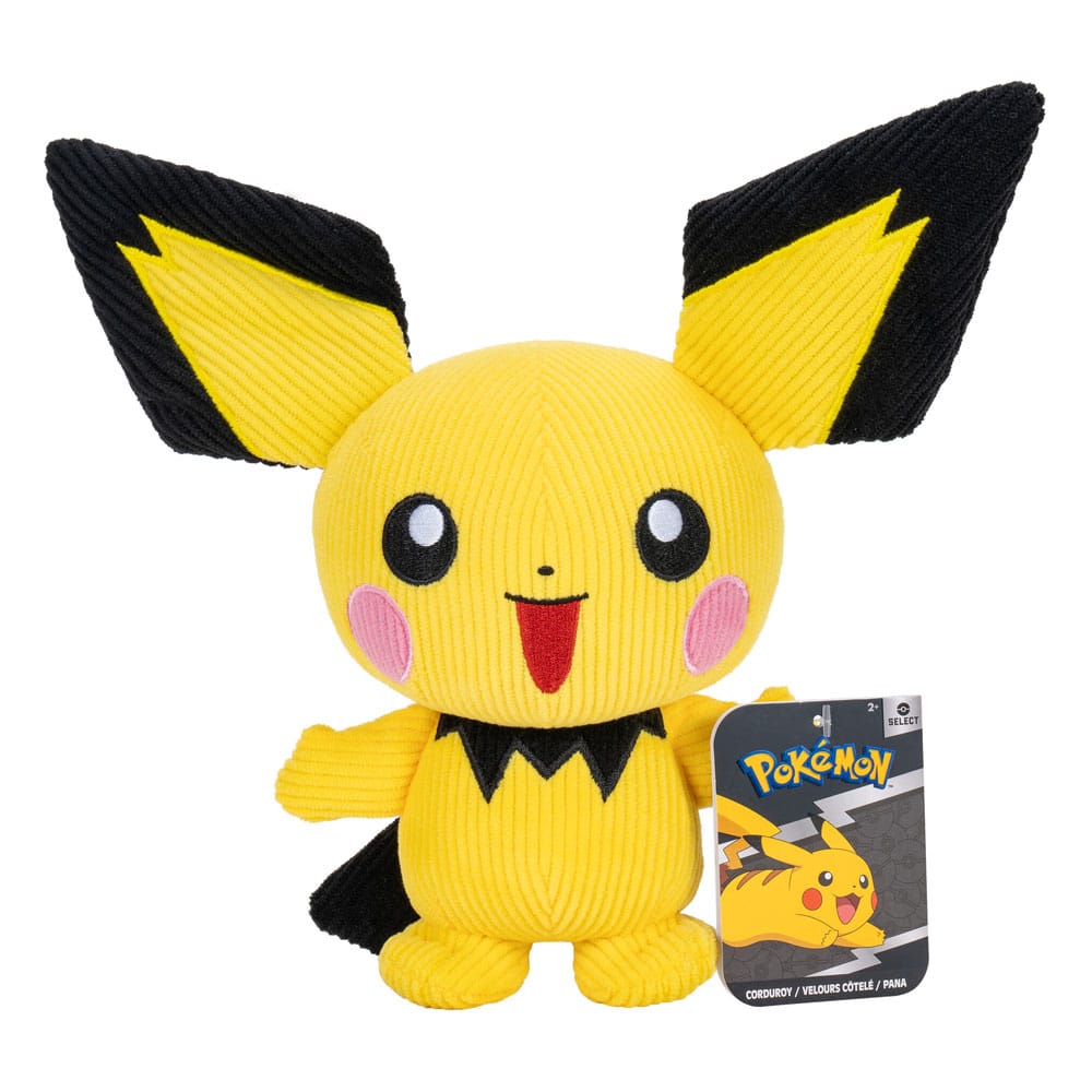Pokémon Select Plush Figures Corduroy 20 cm Assortment (6)