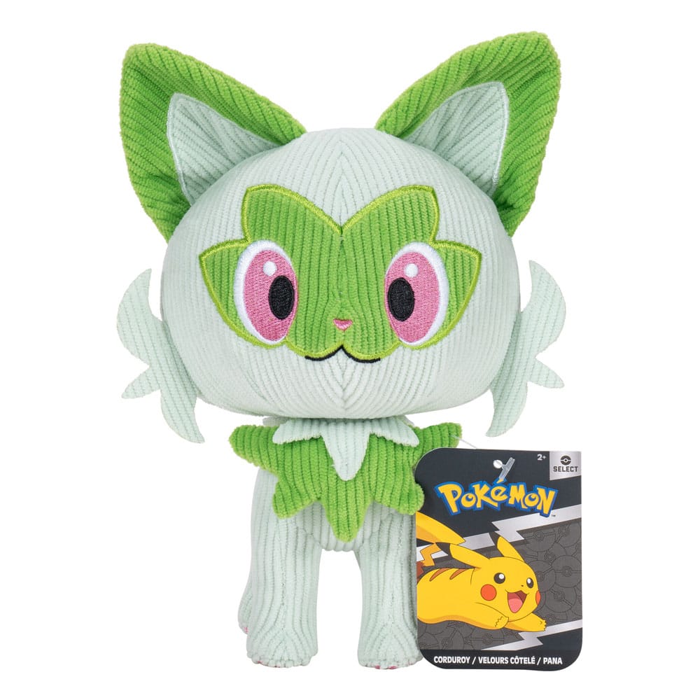 Pokémon Select Plush Figures Corduroy 20 cm Assortment (6)