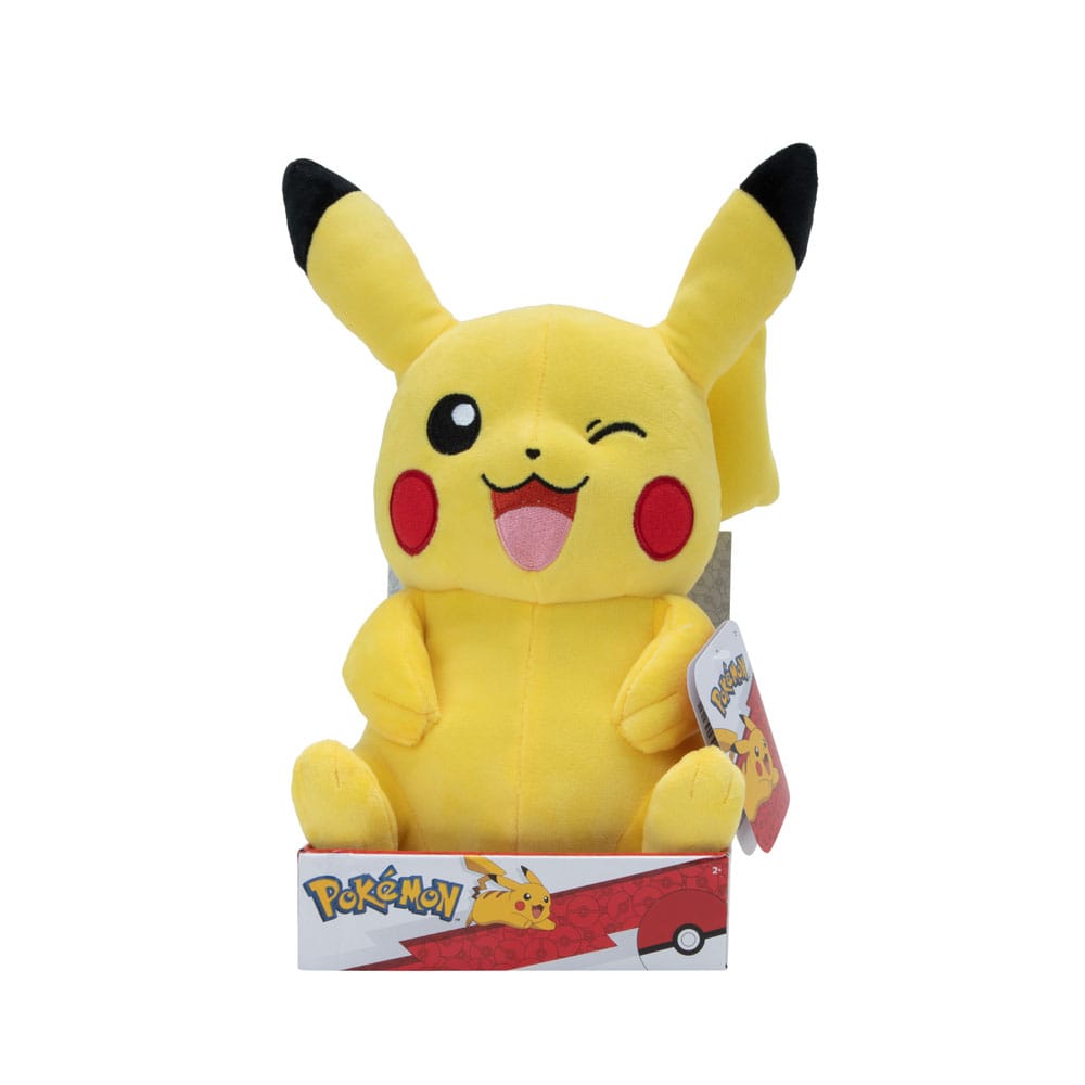 Pokémon Plüschfigur Pikachu zwinkert 30 cm