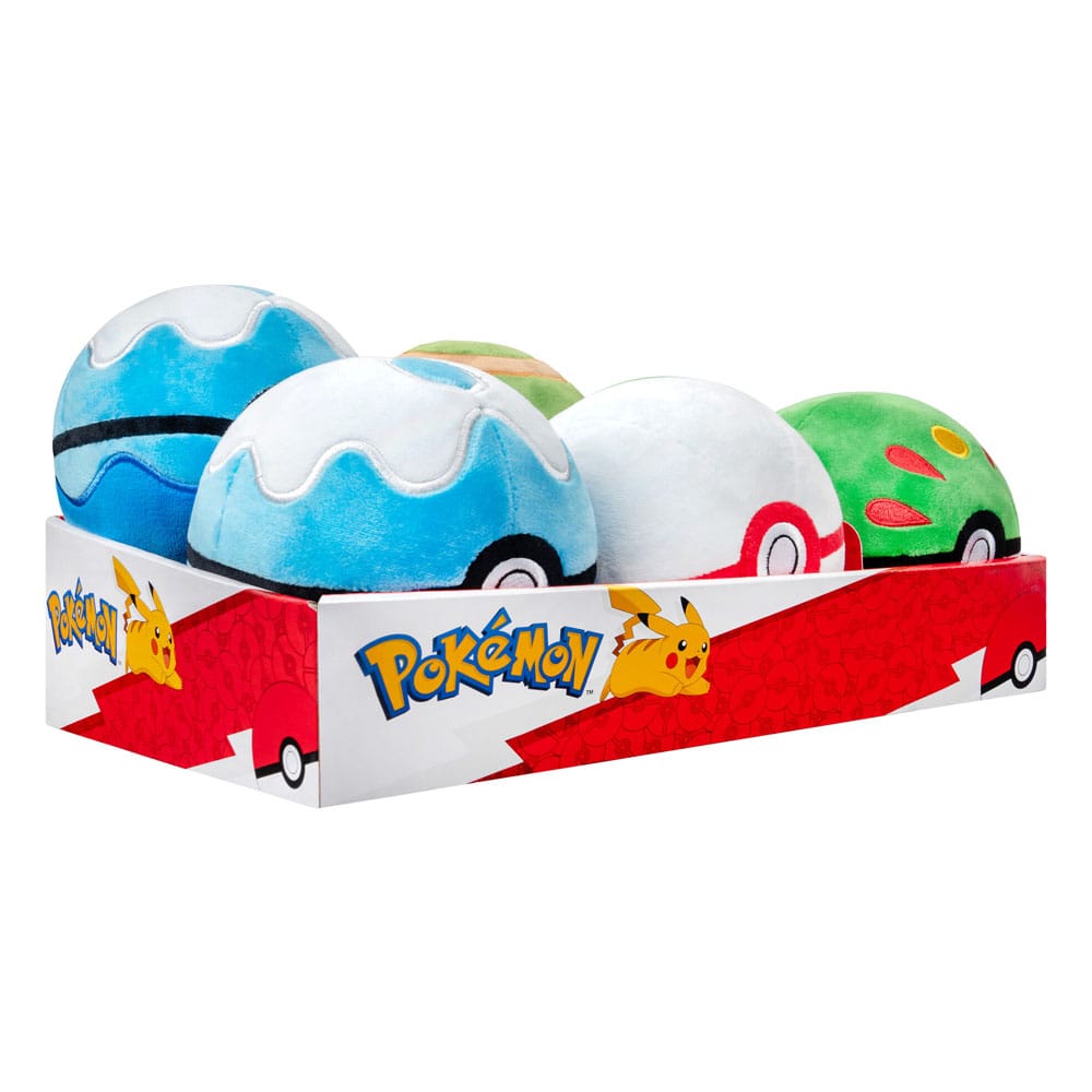 Pokémon Plush Figures Poké Balls 10 cm Assortment (6)