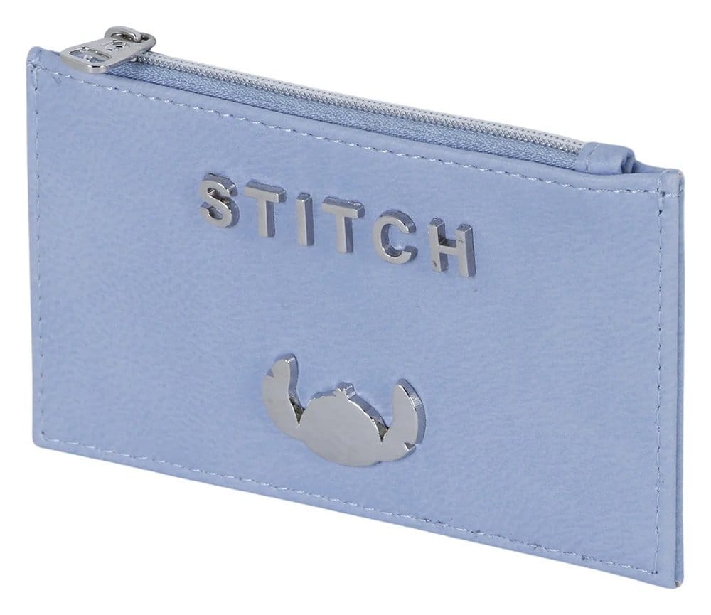 Lilo & Stitch Slim Card Holder / Mini Purse Steel Blue
