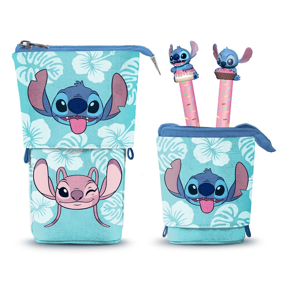 Lilo & Stitch Pop Up Pencil with 2 Erasable Gel Pens