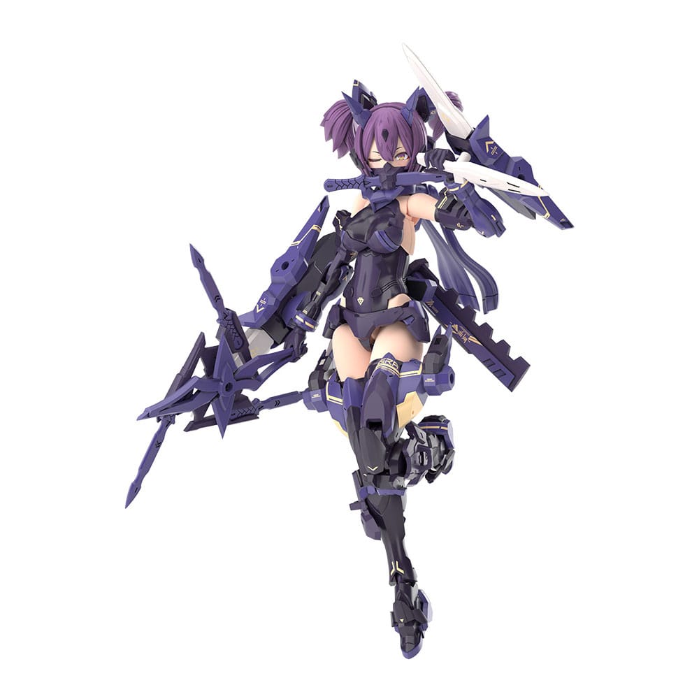 Megami Device Plastic Model Kit 1/1 Asra Ninja Kaname Shadow Edition Full Package 14 cm
