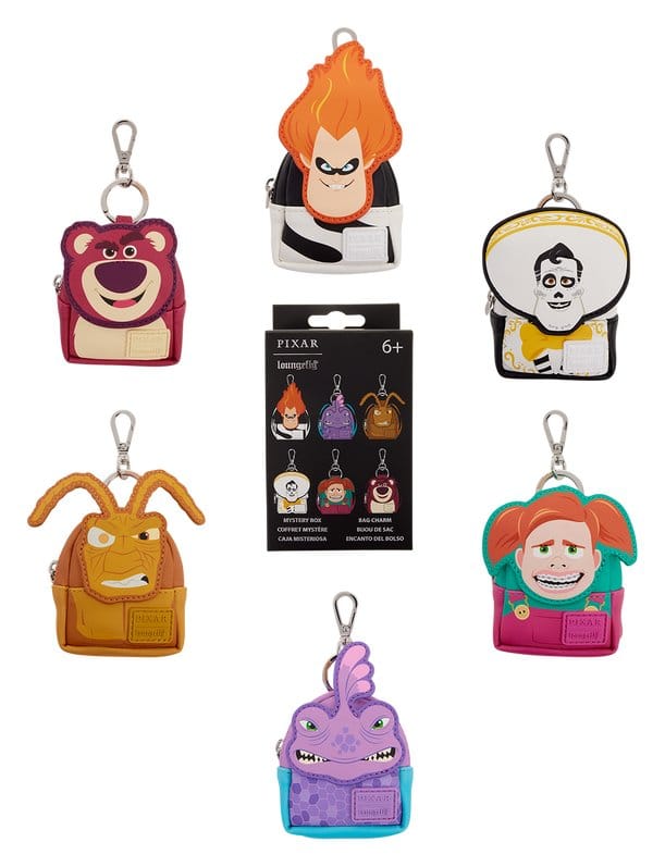 Disney Pixar Rivals by Loungefly Bag Charm Mystery Box Display (15)