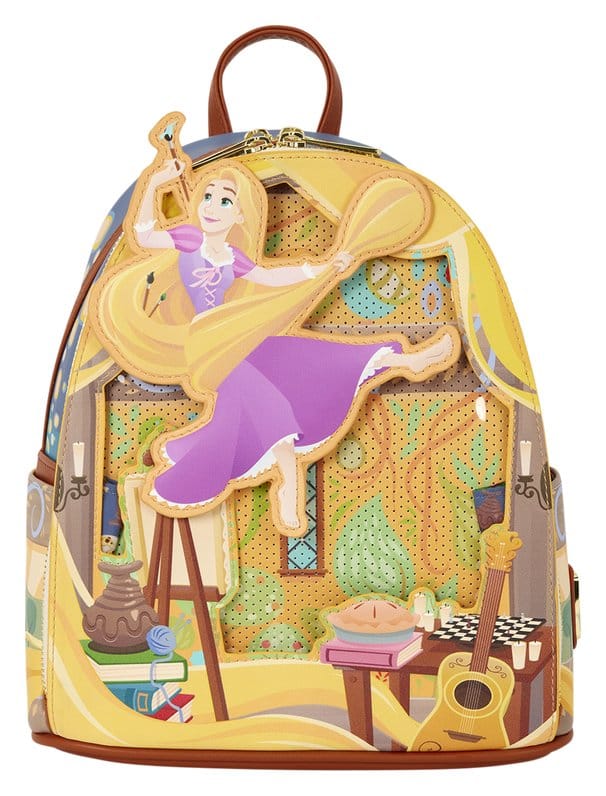 Tangled by Loungefly Mini Backpack Rapunzel Painting
