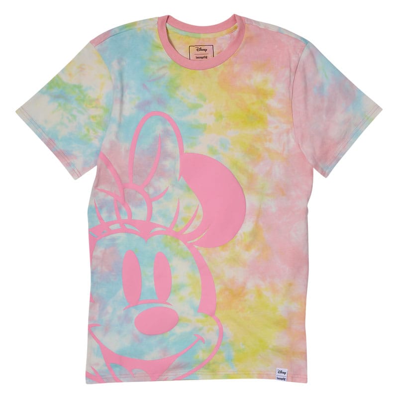Disney by Loungefly Tee T-Shirt Unisex Minnie Mouse Tie Die Size S