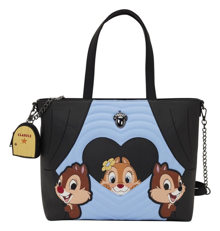 Chip 'n Dale: Rescue Rangers by Loungefly Tote Bag with Coin Purse Two Chips & a Miss
