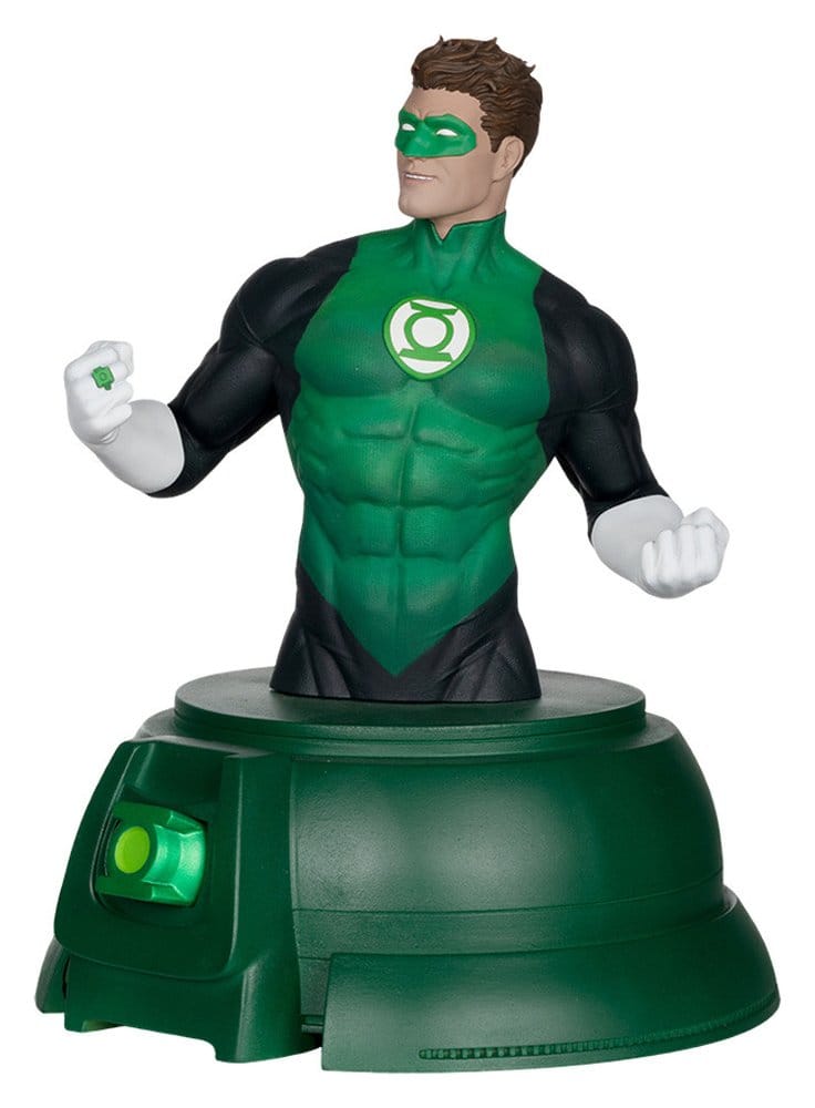 DC Direct Green Lantern Bust 1/1 Hal Jordan with Power Ring Prop Replica (Gold Label) 26 cm