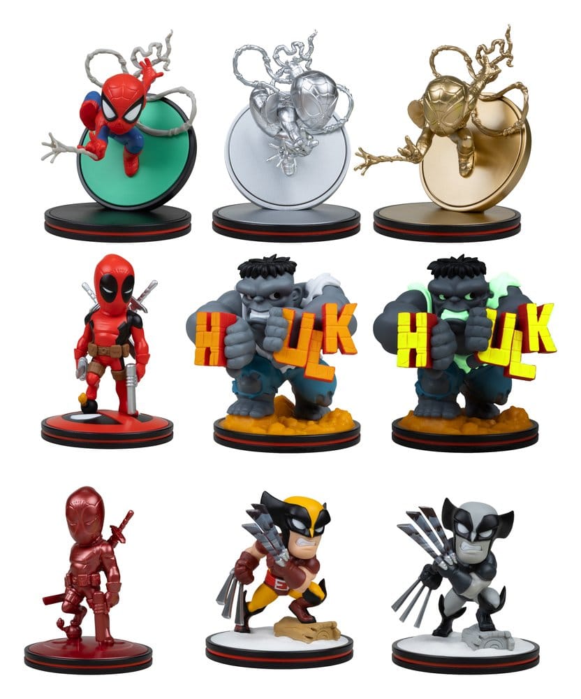 Marvel Q-fig Mini Figures Assortment (10)