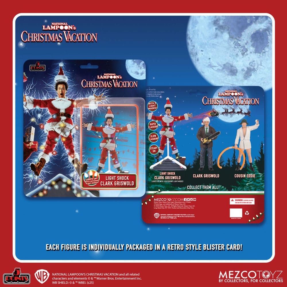 National Lampoon's Christmas Vacation 5 Points Action Figures 10 cm Style 1 Assortment (16)